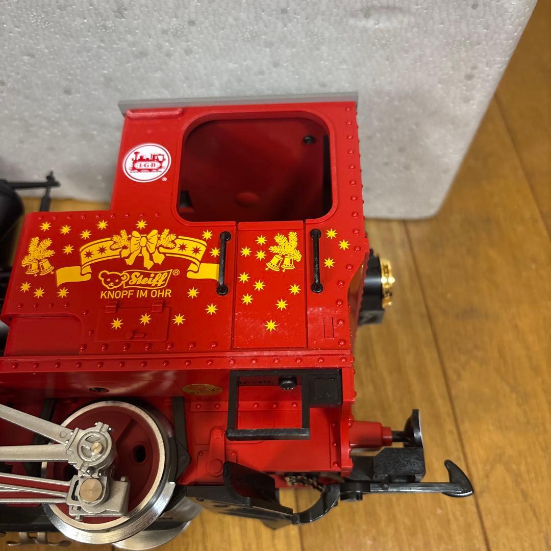 L.G.B 機関車 シュタイフ サンタ テディベア レア 希少 クリスマス