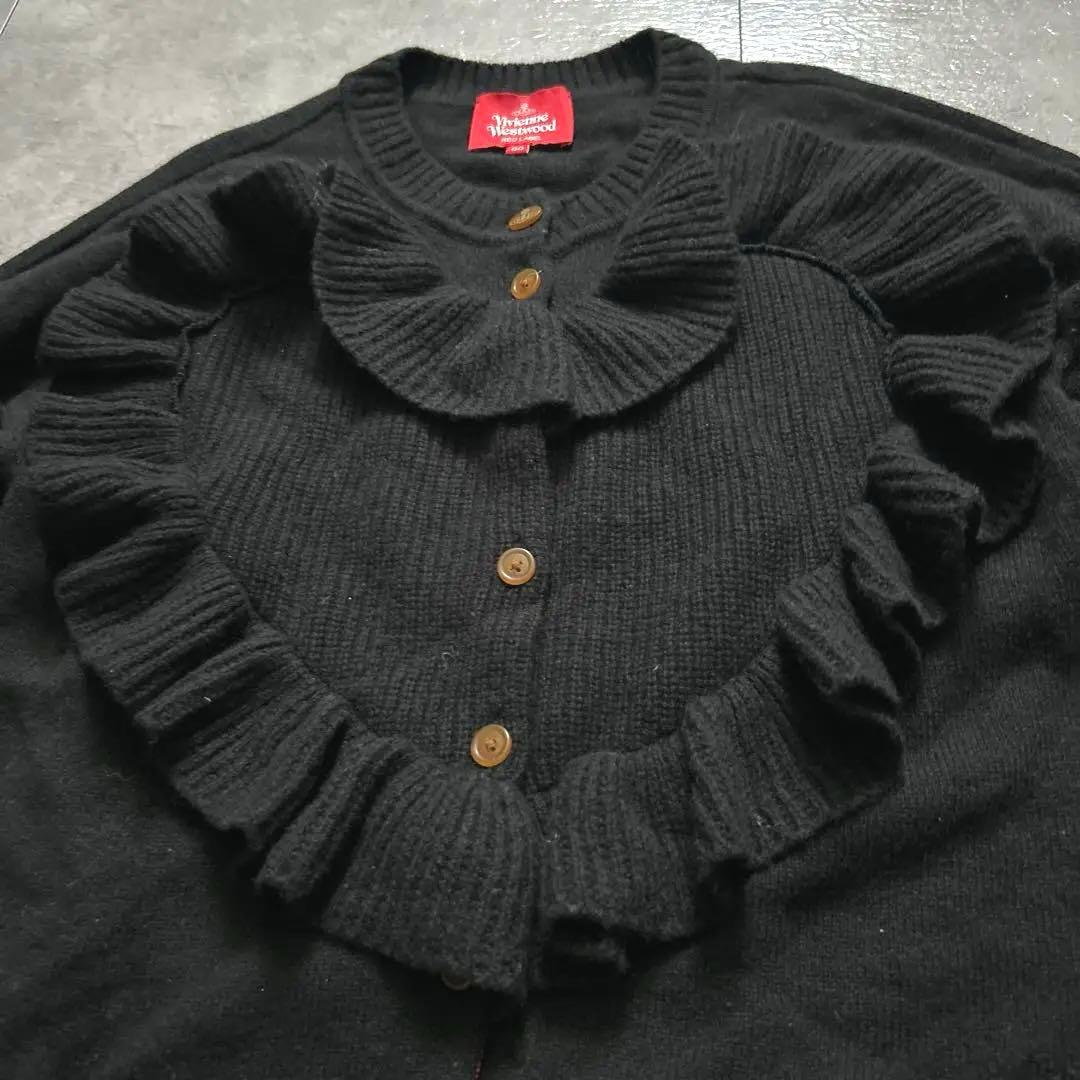 ヴィヴィアンウエストウッド レッドレーベル ラブフリルニット