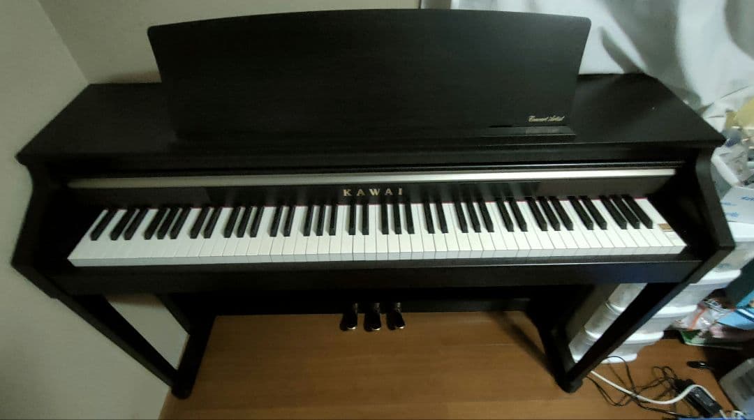 KAWAI カワイ 木製鍵盤 電子ピアノ CA17R 2015年製 - メルカリ