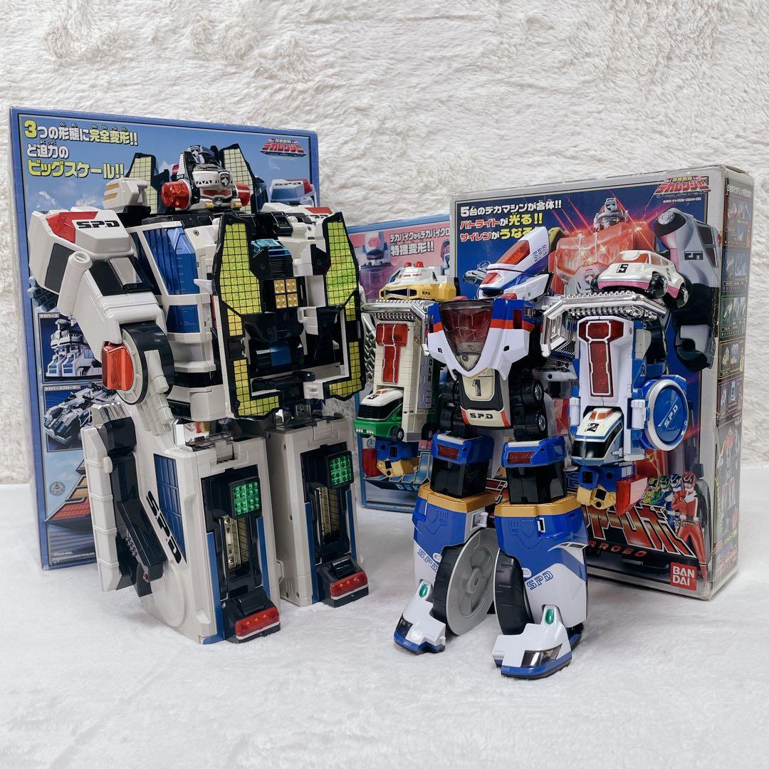 ✨ 入手困難 ✨ 特撮戦隊デカレンジャー DXデカベースロボ セット 初期