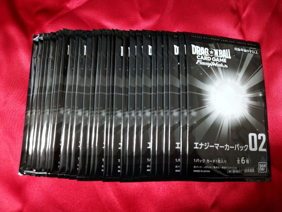 ドラゴンボールフュージョンワールド エナジーマーカーパック02 28p