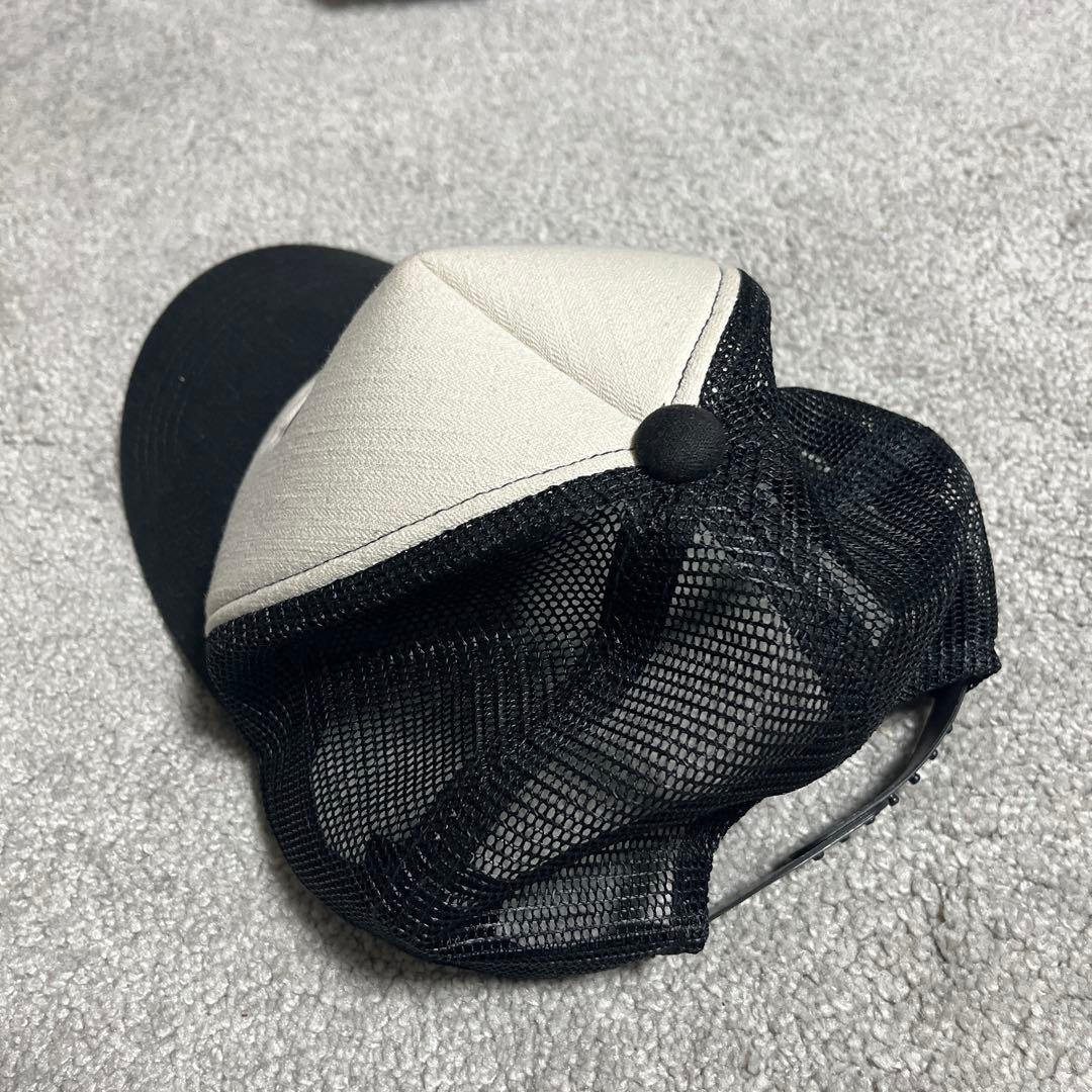 A&W メッシュキャップ ホワイト/ブラック - メルカリ