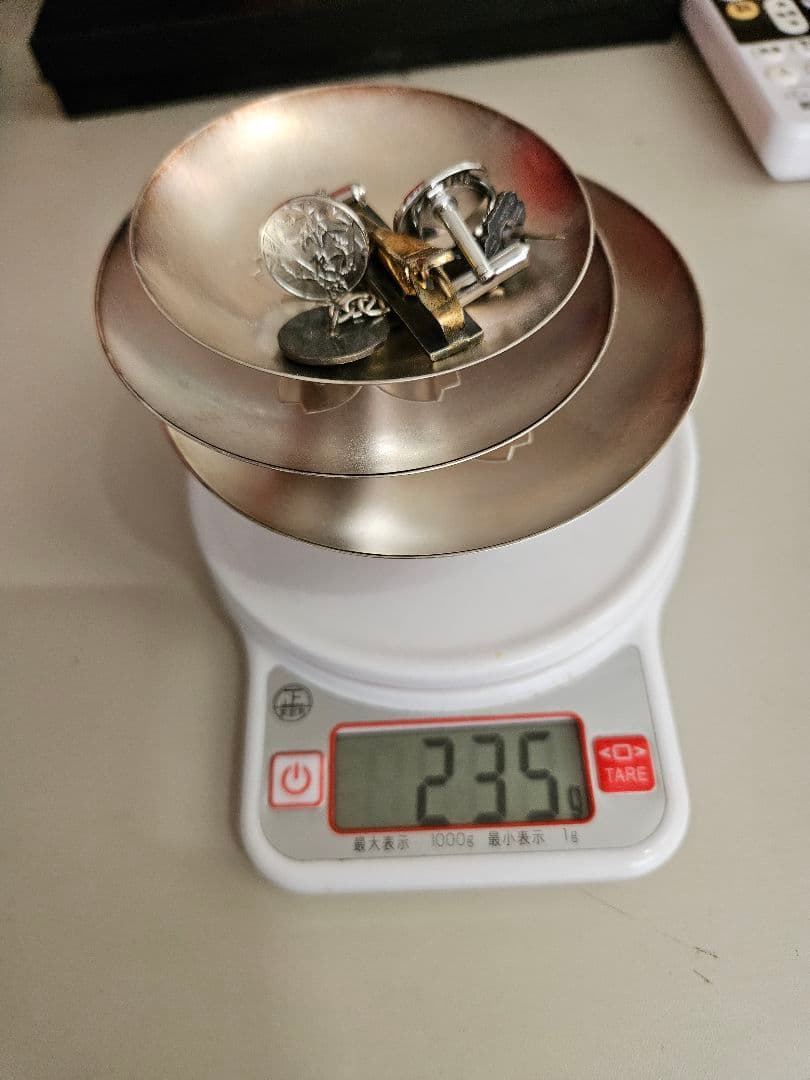 あ*3様 銀杯３つ その他カフスなど フォーマルカフス - 純銀製（Silver925）＆本真珠 3003 | Ringwood O