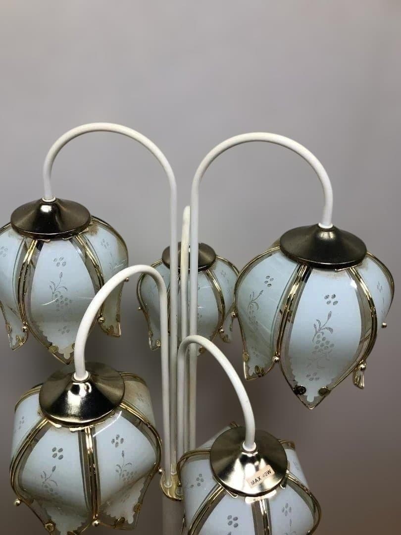 送料無料 フロアスタンドライト 5灯 昭和レトロ ヨーロピアン 251229