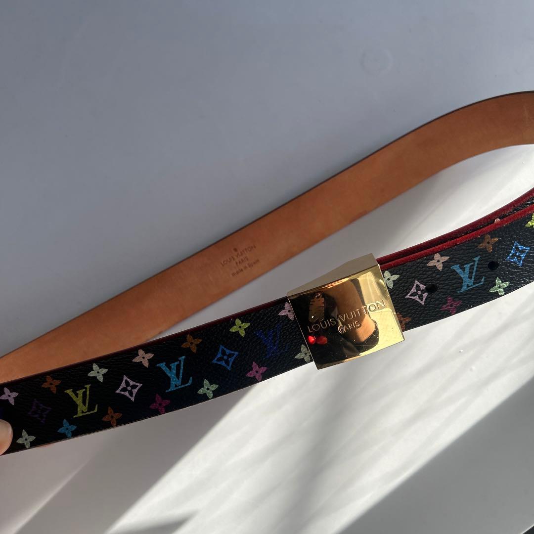 LOUIS VUITTON モノグラム・マルチカラー ベルト 85cm LOUIS VUITTON（ルイ・ヴィトン） ベルト モノグラム マルチカラー