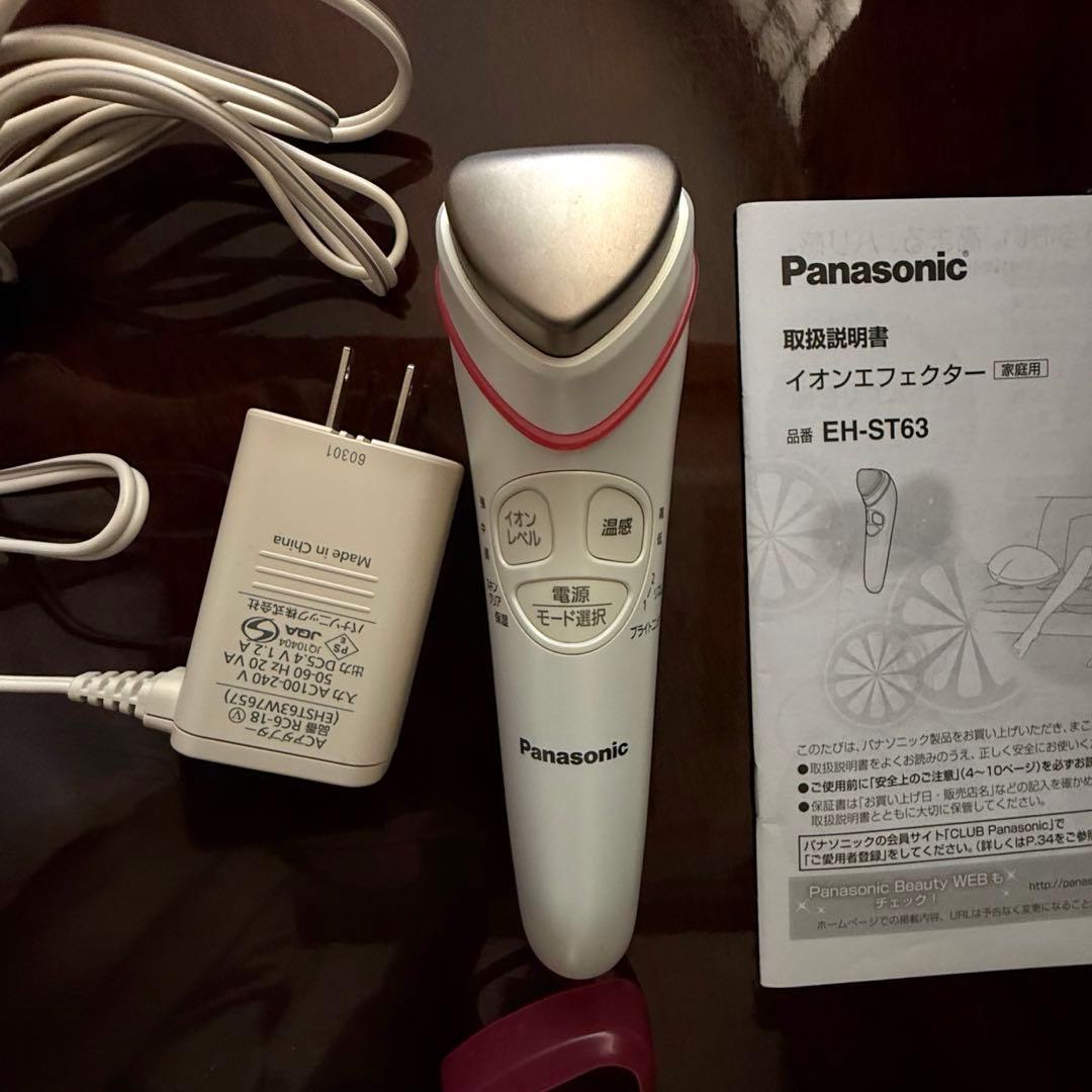Panasonic EH-ST63 美顔器 イオンエフェクター - メルカリ