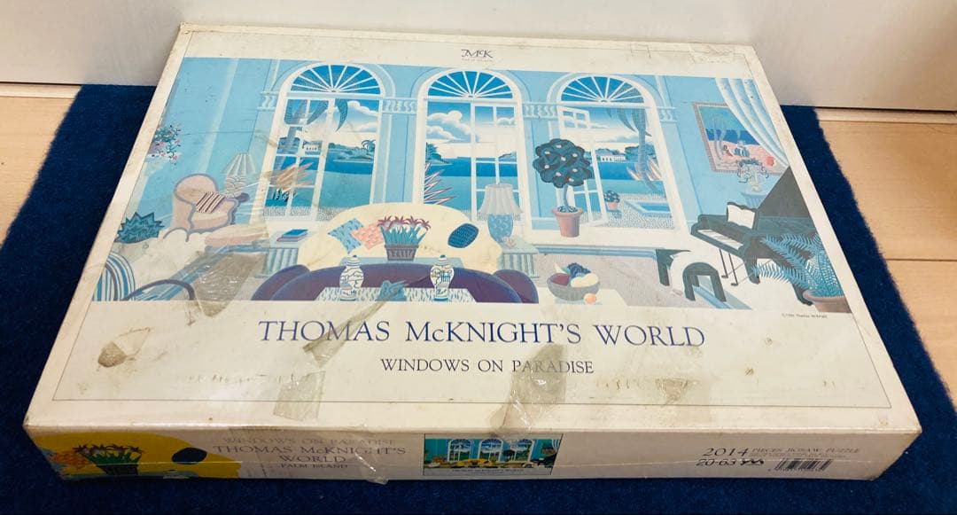 【新品・未開封】 トーマス・マックナイト　パームアイランド　ジグソーパズル Amazon | トーマス マックナイト 額縁付き THOMAS ジグソーパズル