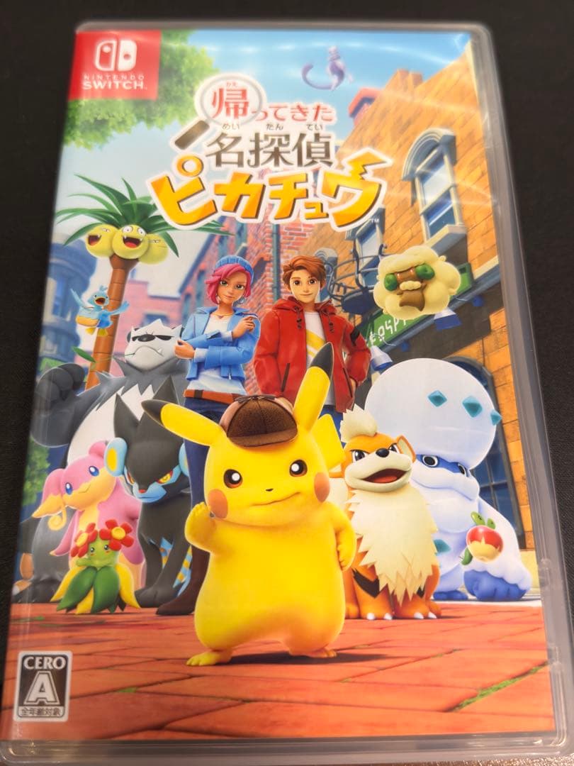 帰ってきた名探偵ピカチュウ NINTENDO Switchソフト - メルカリ