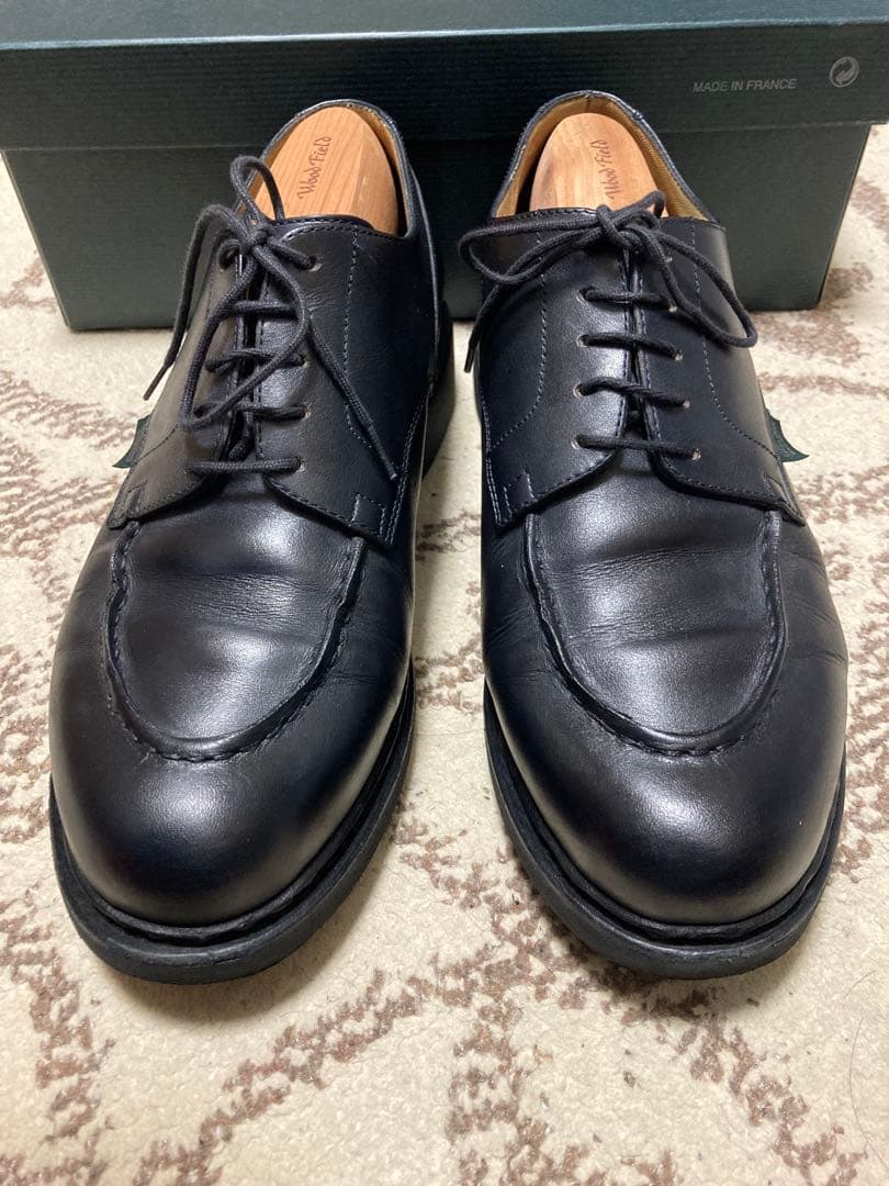 【美品】Paraboot CHAMBORD シャンボード　UK7.5 Paraboot（パラブーツ） 美品 UK7.5 CHAMBORD 710705 シャンボード