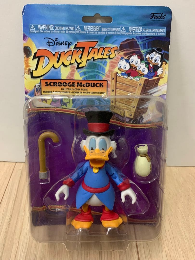 ディズニー　スクルージ・マクダックダックテールスフィギュア　funko 海外 ポップ！ 『ディズニー』「わんぱくダック夢冒険」 スクルージ
