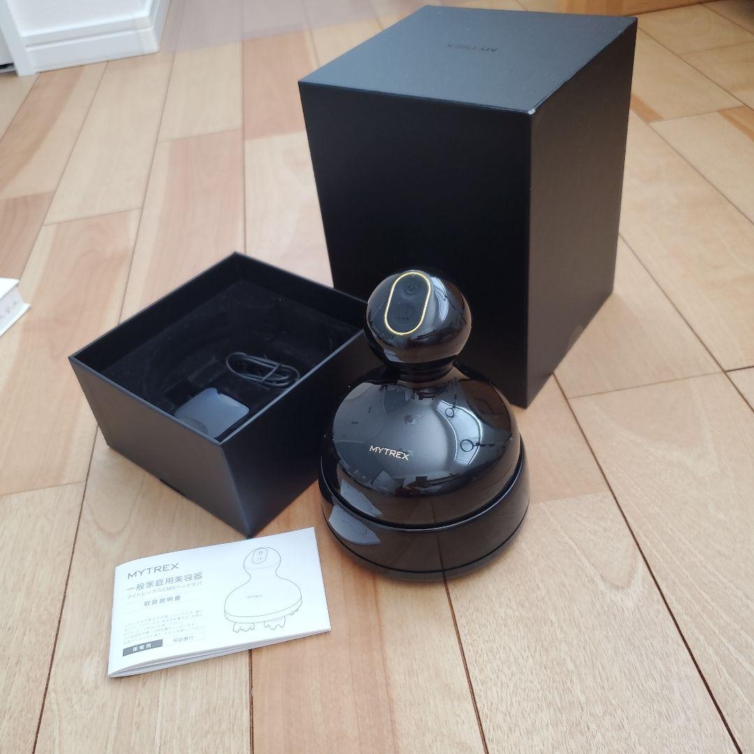MYTREX マッサージ器 ブラック MYTREX マッサージガン トータルボディケア MYTREX REBIVE MINI（マイ