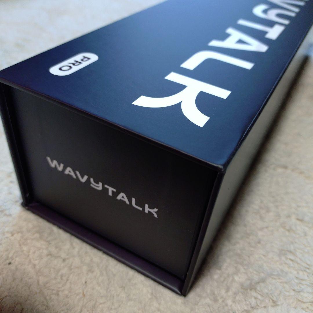 Wavytalkスチームラインプロ スチームストレートブラシ 付属品は未使用