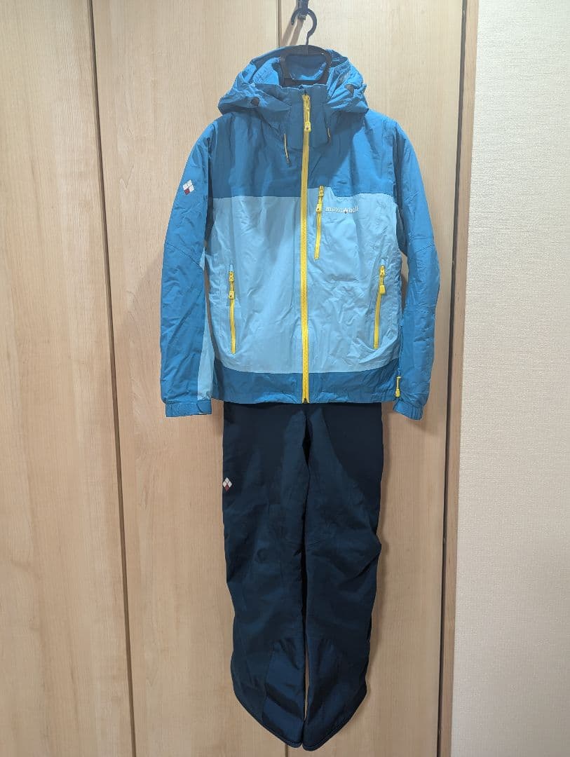 mont-bell　スキーウエア上下　美品 montbell/モンベル/スノーウェア上下セット（メンズ）GM/BKのレンタル