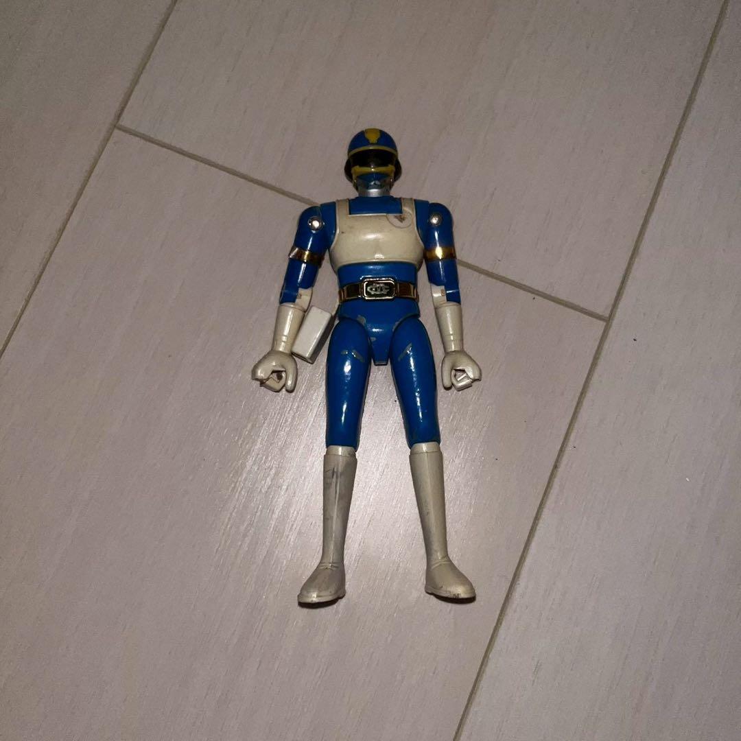 電撃戦隊チェンジマン 超合金 昭和 戦隊ヒーロー フィギュア 当時物