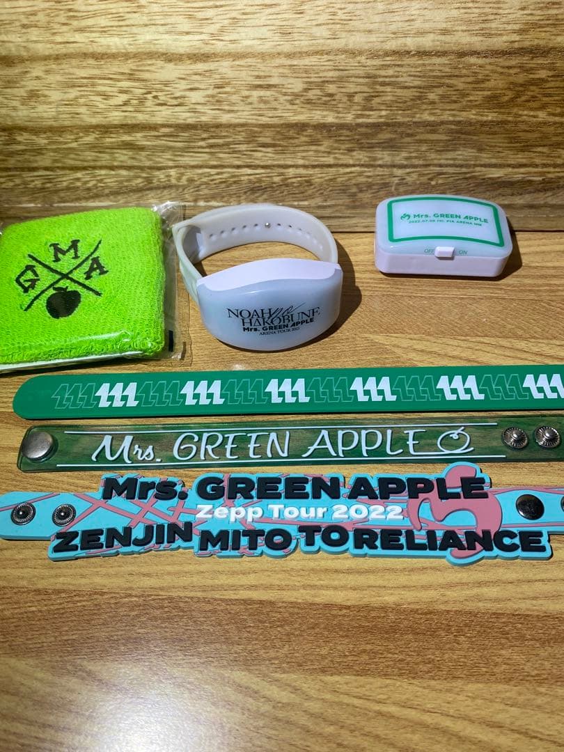 ミセス　ラバーバンド 限定品 Mrs. GREEN APPLE ラバーバンドセット バンド ミセス - メルカリ