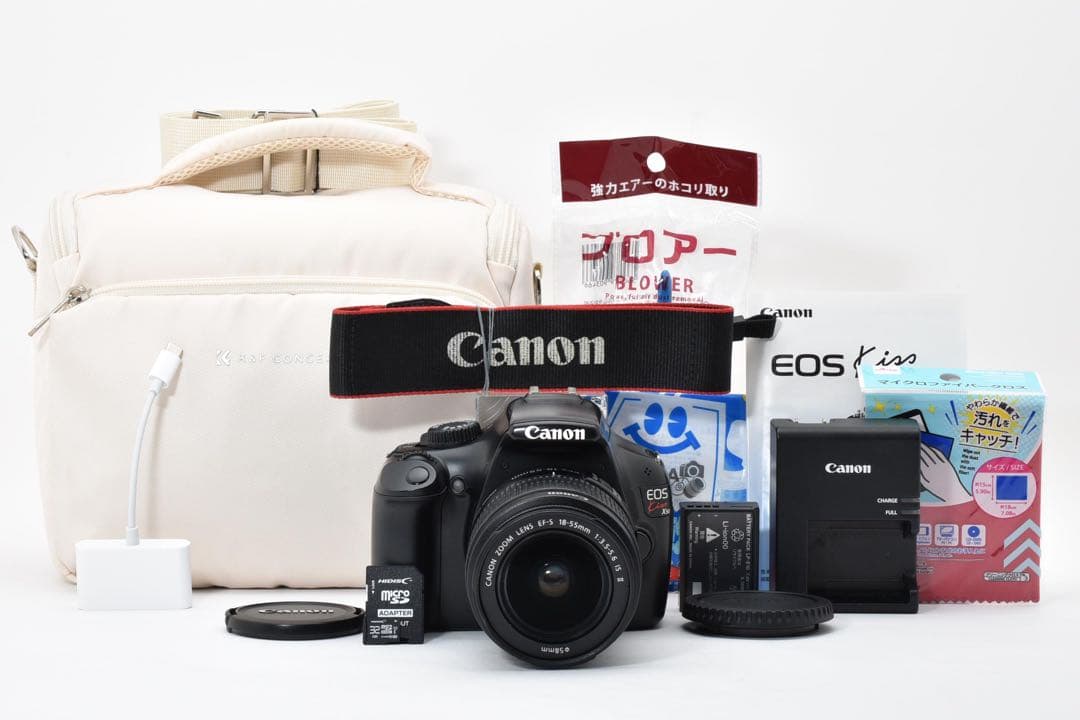 ✨持ち運び用バック付✨Canon kiss X50 手ぶれ補正 入学 卒業 美品