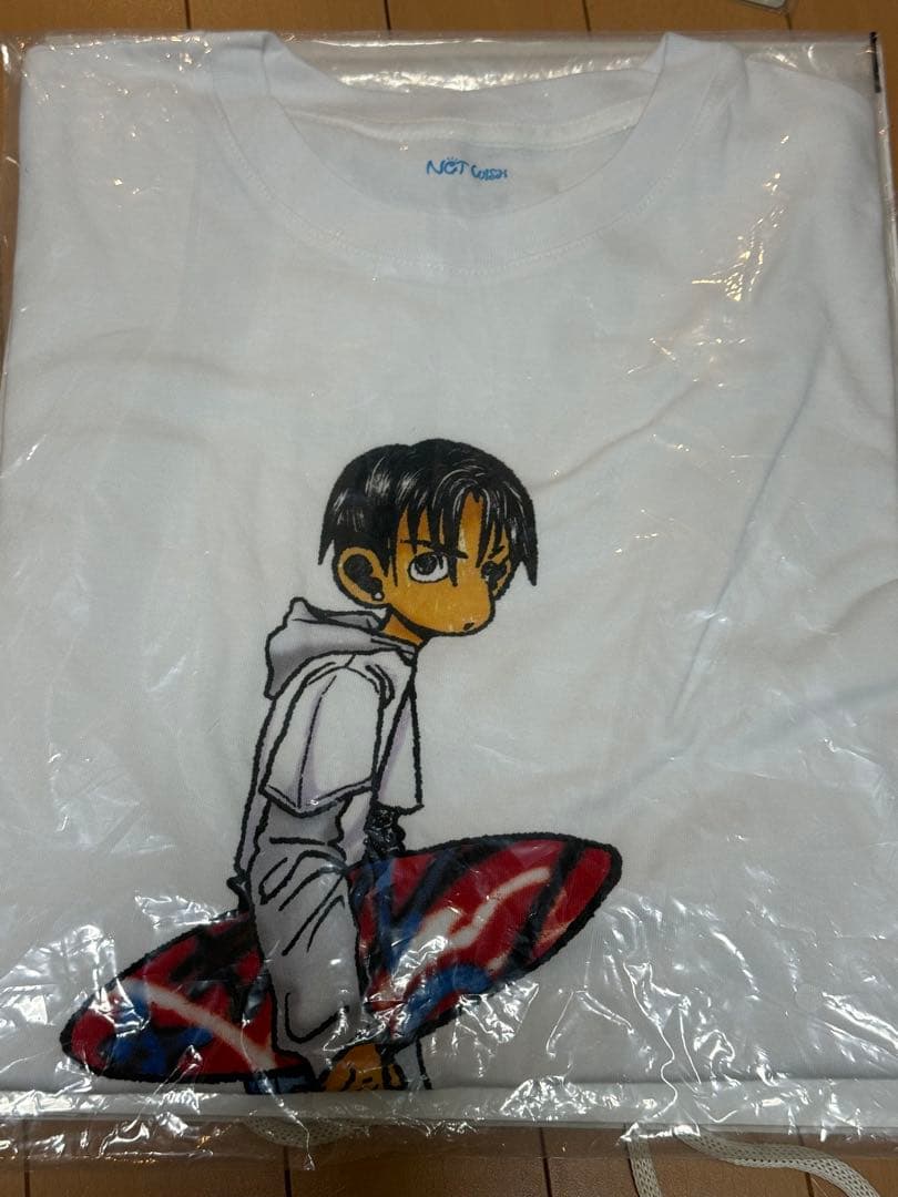 nctwish surf color t-shirt りく　tシャツ nctwish surf color t-shirt りく tシャツ - メルカリ