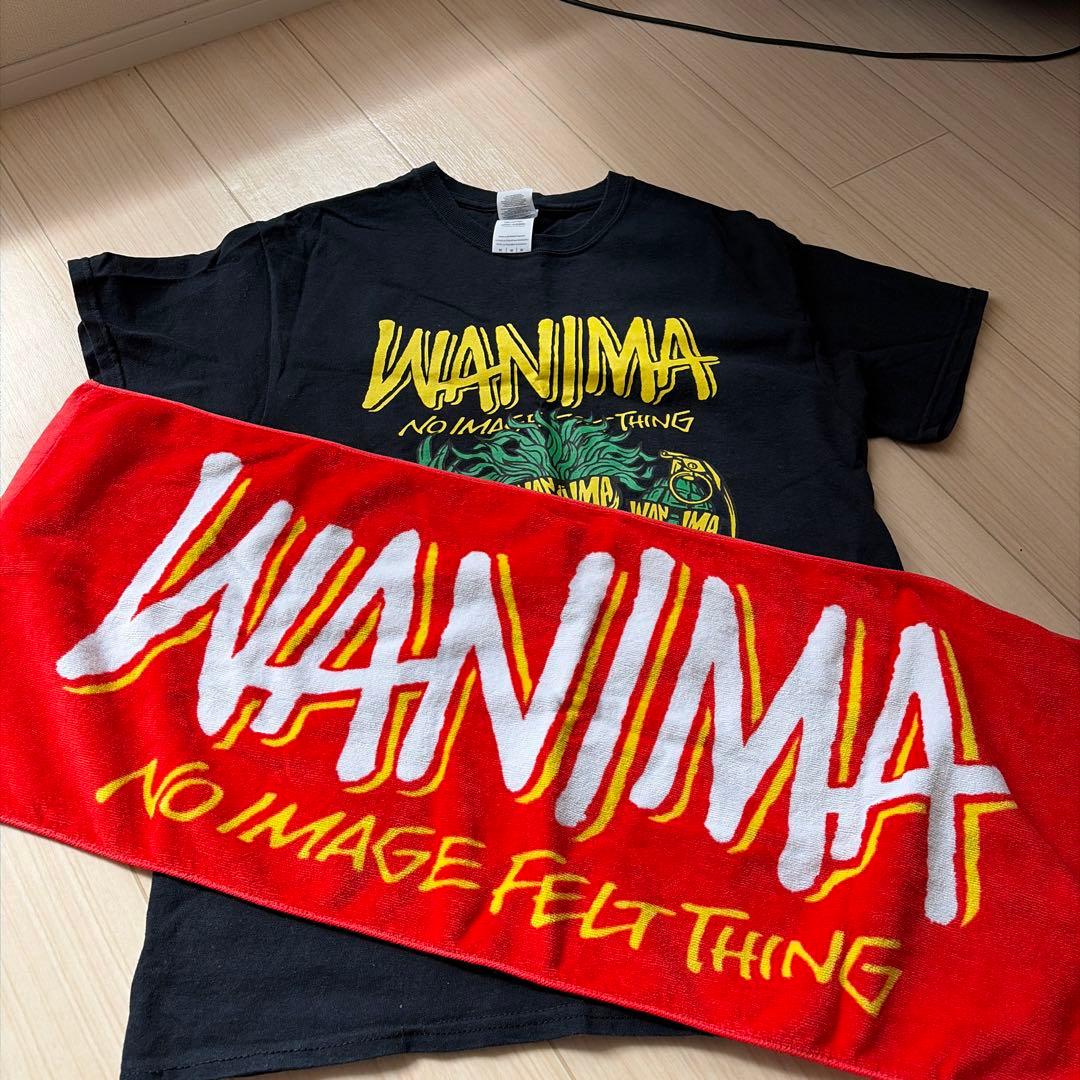 WANIMA Tシャツとタオルセット Mサイズ - メルカリ