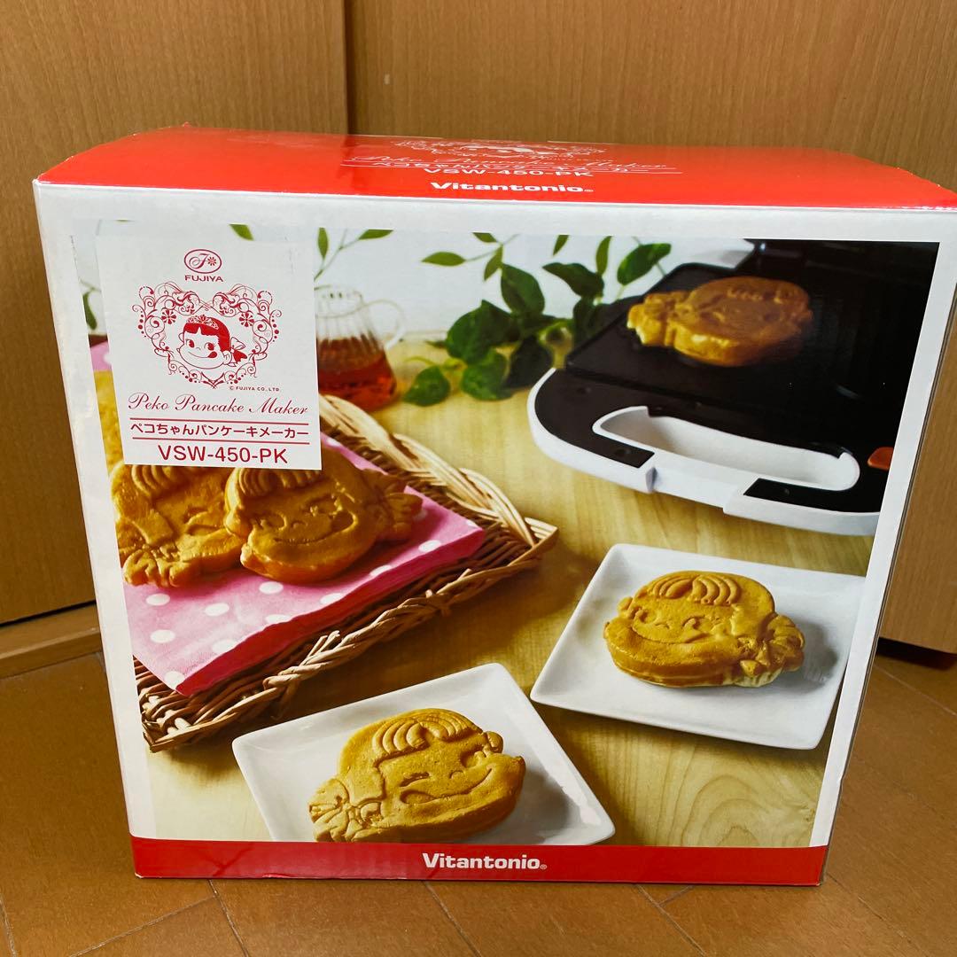 レア✨VITANTONIO パンケーキメーカー ペコちゃん VSW-450-PK - メルカリ