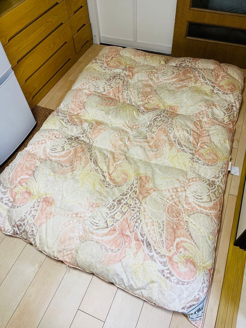vic0717 京都西川　ローズ羽毛布団 シングルサイズ ピンク系 楽天市場】羽毛布団 シングル 西川 ローズ ハンガリー産 グース 93