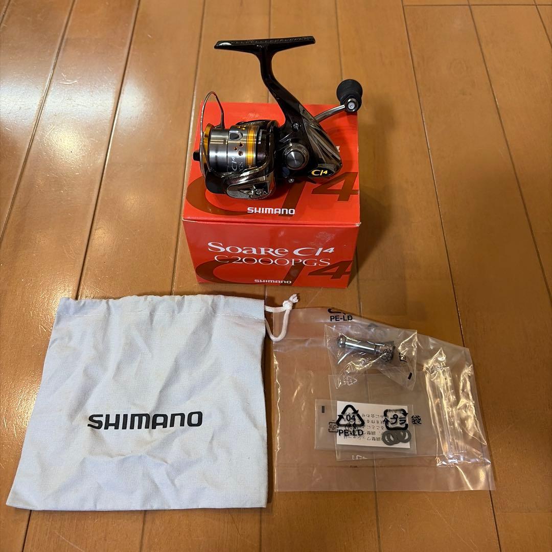 シマノ 10ソアレ CI4 C2000PGS 中古良品 10ソアレCI4 C2000PGS｜＠ベリーネット 日本最大新品中古釣具WEBショップ