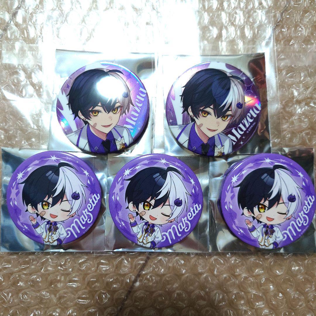 ✾AMPTAKxCOLORS 3周年✾ まぜ太 等身 デフォ 缶バッジ - メルカリ