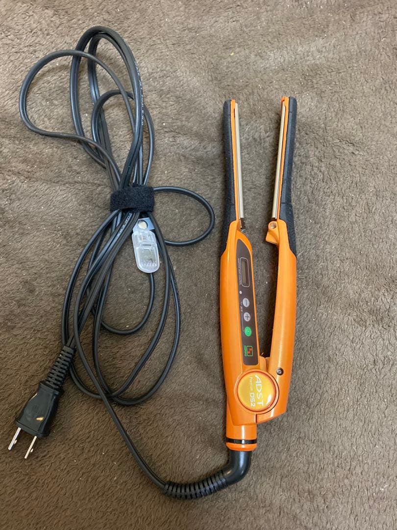 アドストADST ほぼ新品 ADST DS2 ストレートヘアアイロン オレンジ