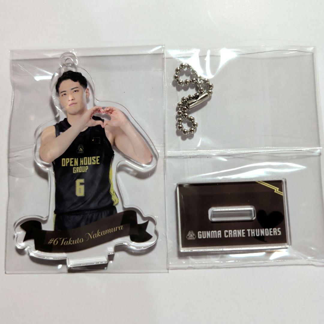 群馬クレインサンダーズ #6 中村拓人 アクリルスタンド ユニフォーム