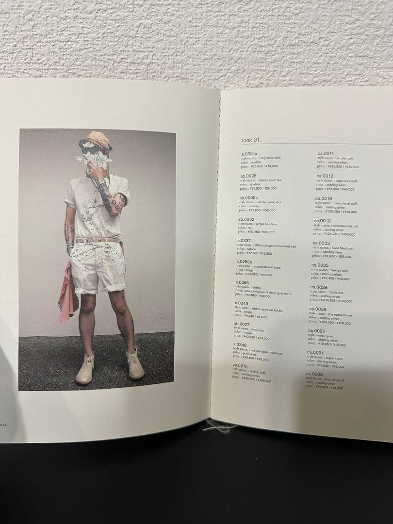 非売品激レア】ソロイストsymphony#0005ルックブック