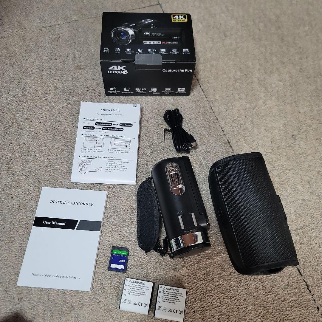 4Kビデオカメラ DV112-4K-外付けマイクなし Spikenard Spikenard - ビデオカメラ 4K DV112-NBEU01 の評価 | SHOPSTAFF