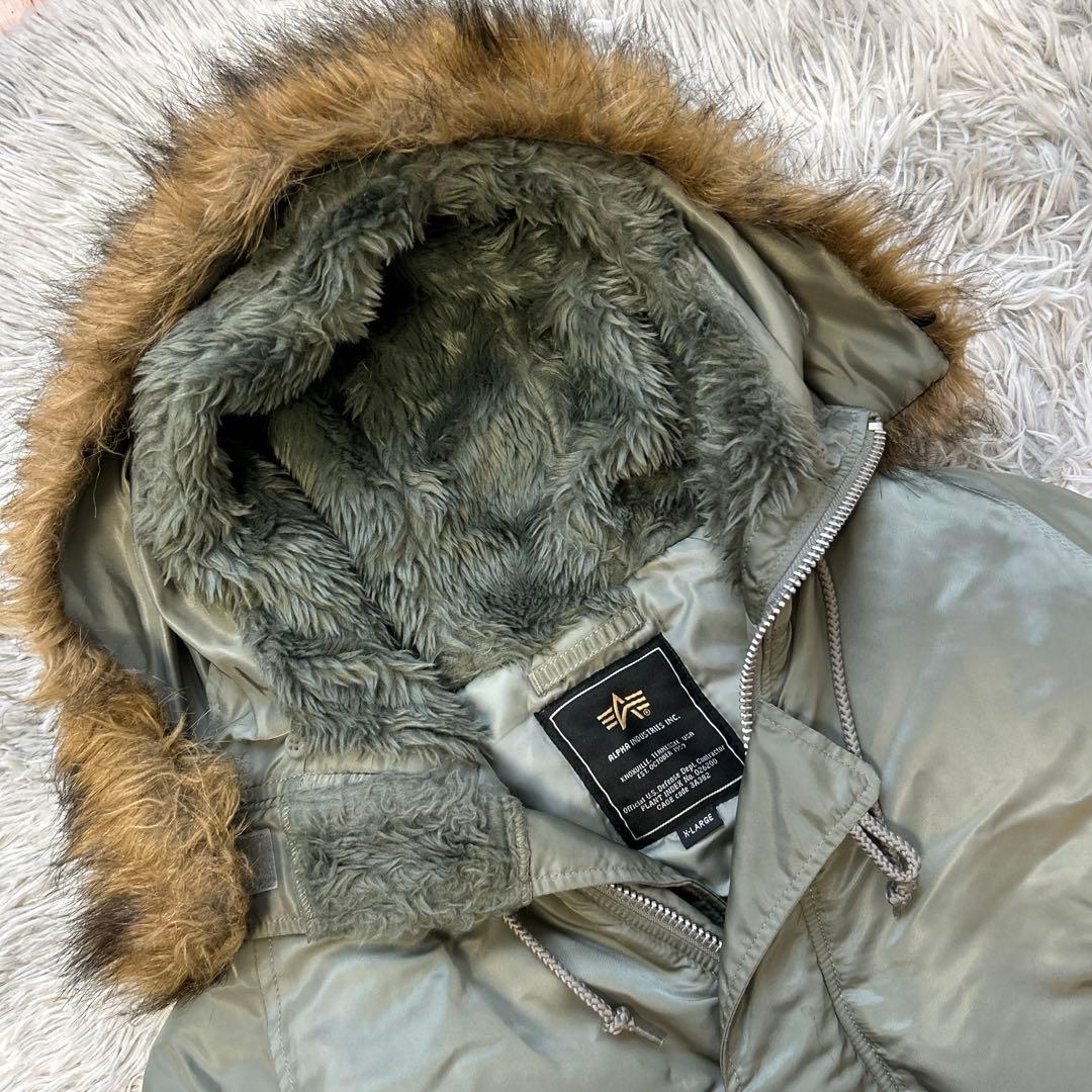美品】ALPHA INDUSTRIES N-3B ジャパンフィット XLサイズ - メルカリ
