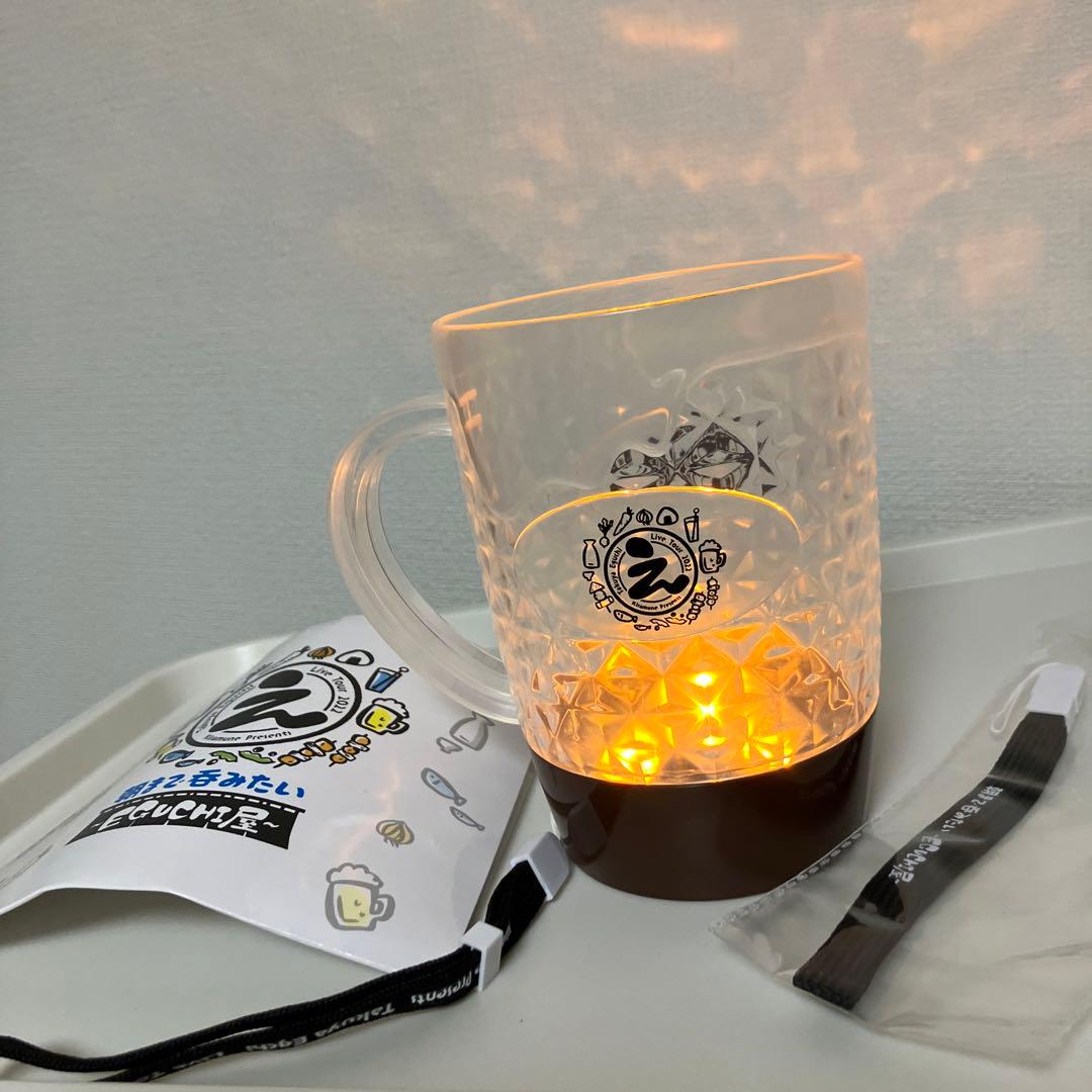 朝まで呑みたい EGUCHI屋 Liveのジョッキ型ペンライト 江口拓也 - メルカリ