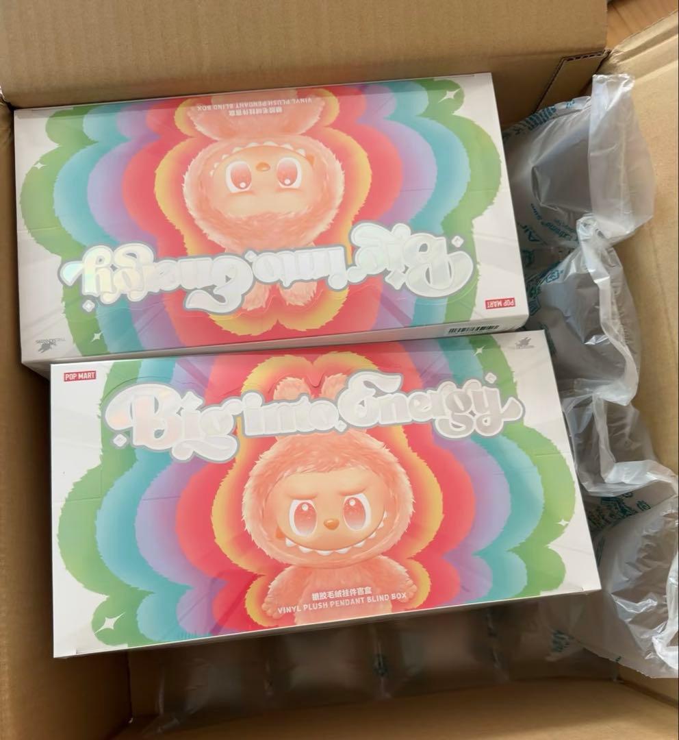 ぬいぐるみ THE MONSTERS Labubu Big into Energy 2box THE MONSTERS Big into Energy Series-Vinyl Plush Pendant Blind Box