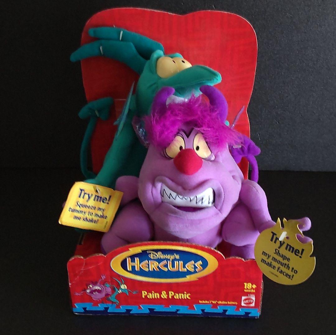 ディズニー ヘラクレス ペイン＆パニック トーキングぬいぐるみ - メルカリ
