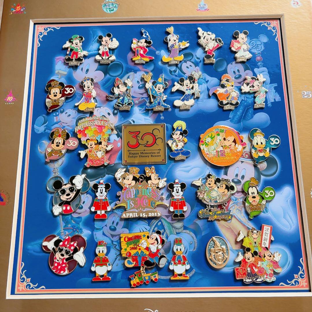 東京ディズニーリゾート30周年 ピンバッジコレクション 歴代ミッキー