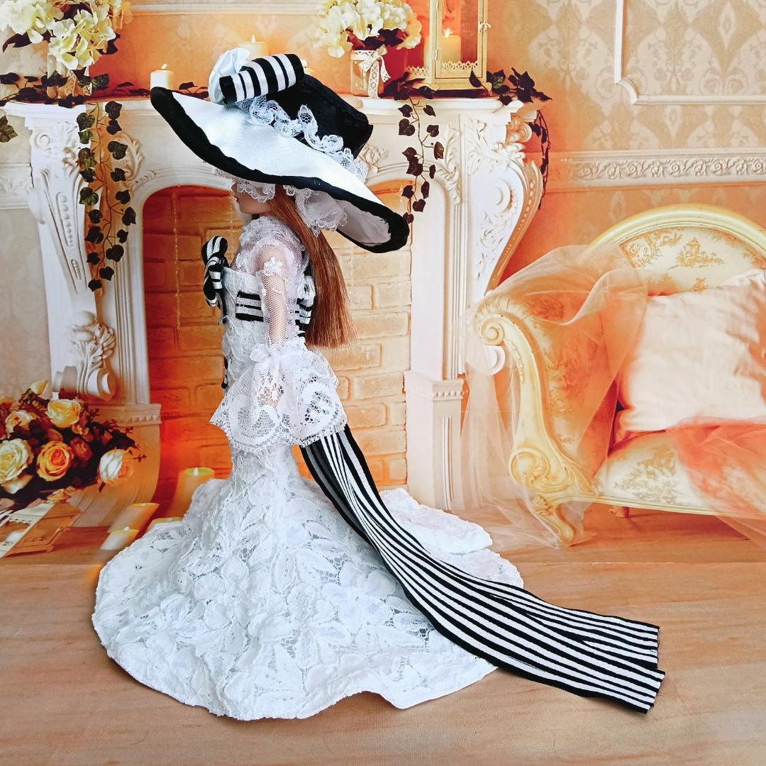 みい様専用 リカちゃんサイズ マーメイドライン ドールドレス4点セット