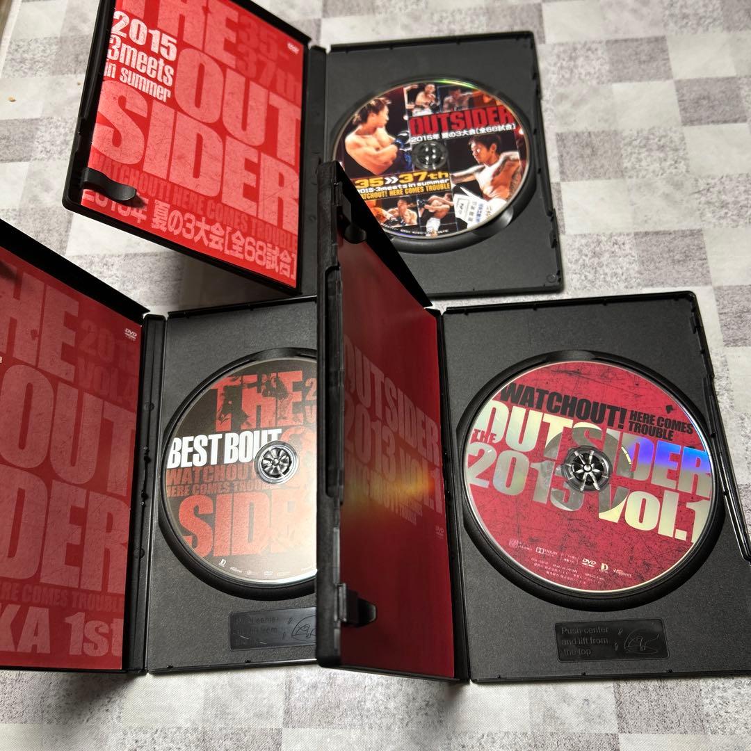 DVD25本セット　ジ・アウトサイダー 2008年〜2012年+不揃い3本