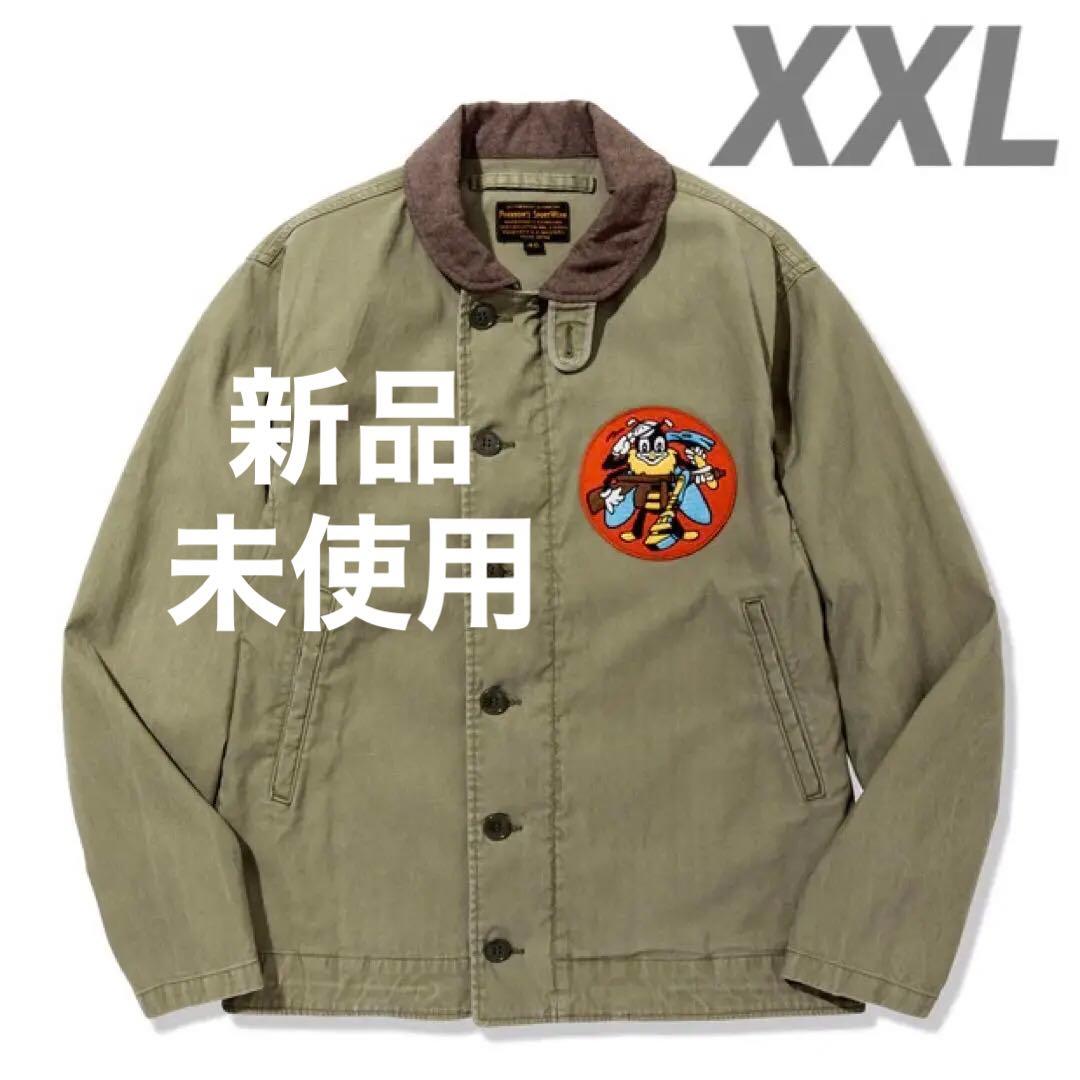 新品】PHERROW'S N-1 デッキジャケット カーキ 3シーズン デコ - メルカリ