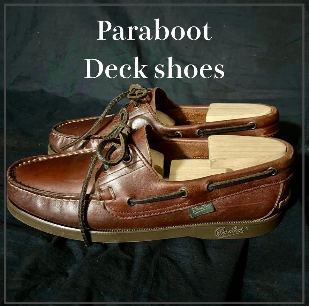 Paraboot デッキシューズ ブラウン レザーシューズ 楽天市場】パラブーツ PARABOOT バース BARTH MARINE デッキシューズ
