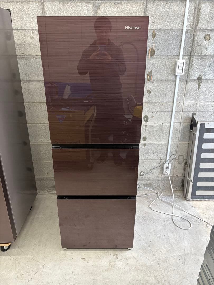 Hisense 2022年 282L 3ドア冷蔵庫 Amazon | Hisense 冷蔵庫 幅55.4cm 282L スペースグレイ HR-D2802S 3