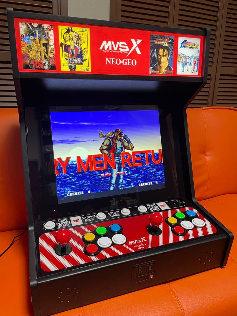 MVSX  ARCADE ネオジオ　レバーボタンカスタム品　家庭用　筐体 Amazon.com: NEOGEO MVSX Arcade and Base with 50 Pre-Loaded SNK