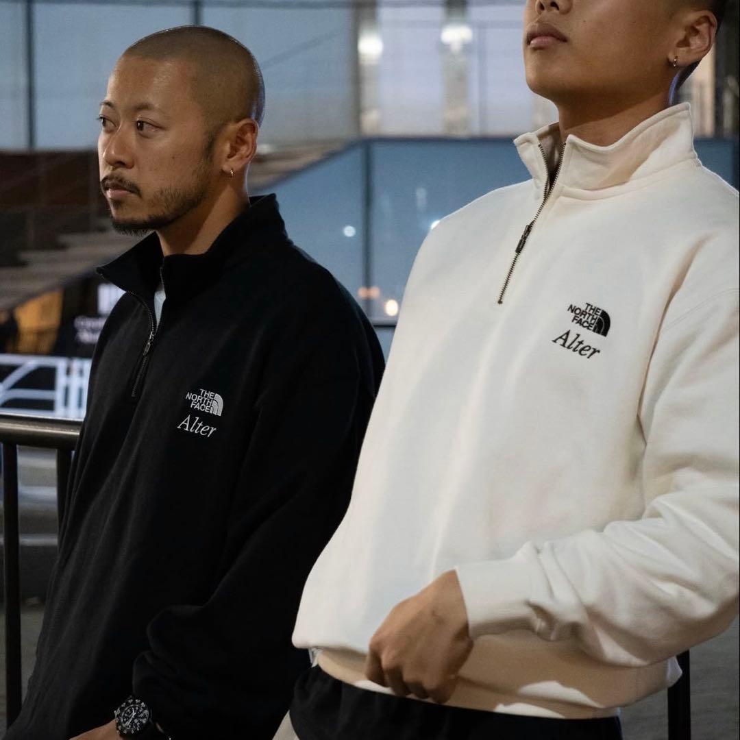 ノースフェイスオルター限定 オルタナティブハーフジップ【XL