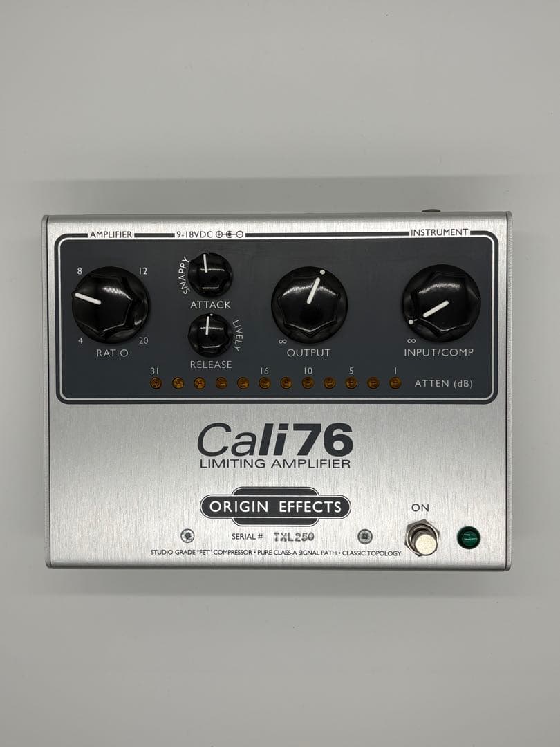 ORIGIN EFFECTS Cali76-TX-L コンプレッサー 超希少品 ORIGIN EFFECTS Cali76 FET Compressor｜ミュージックランドKEY