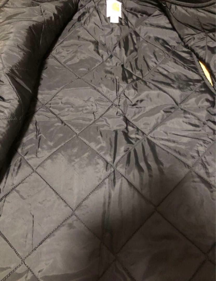 極美品❗️メキシコ製 Carhartt カーハート ダックベスト 厚手 黒M