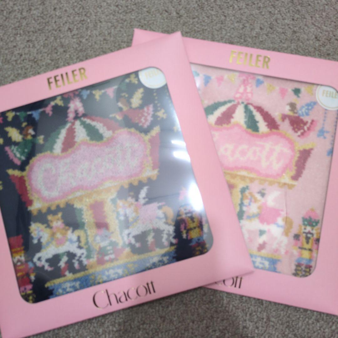 Chacott×FEILER ハンカチ ホリデーシーズン チャコット 2枚セット