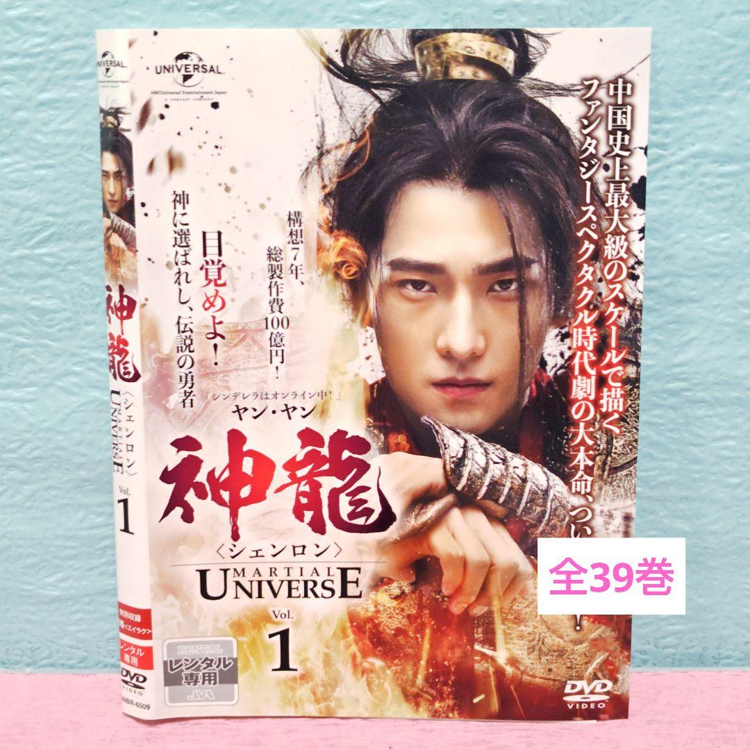 神龍 シェンロン」DVD 全39巻完結セット 中国ドラマ レンタル落ち