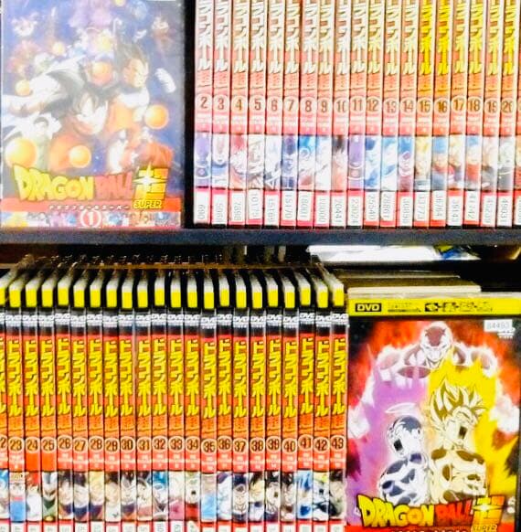 ドラゴンボール超スーパー  DVD全巻完結セット DVD ドラゴンボール超 スーパー 全44巻 ※ケース無し発送 レンタル落ち