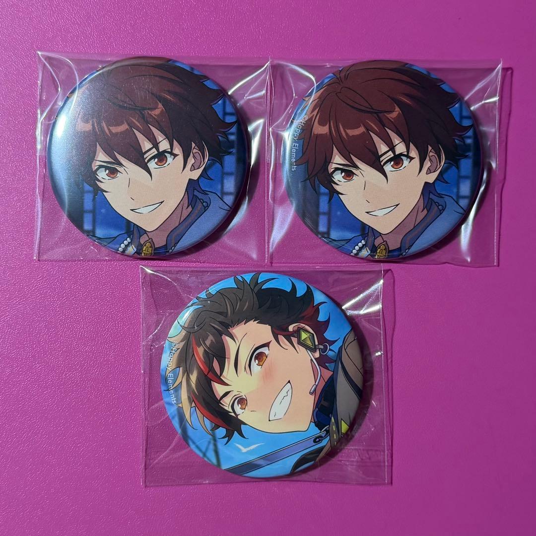 あんさんぶるスターズ あんスタ 南雲鉄虎 守沢千秋 缶バッジ - メルカリ