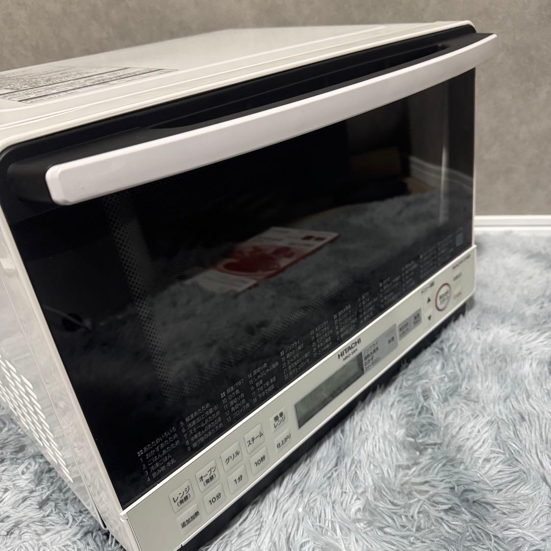 極美品】日立 ヘルシーシェフ MRO-S8X（ホワイト） - メルカリ