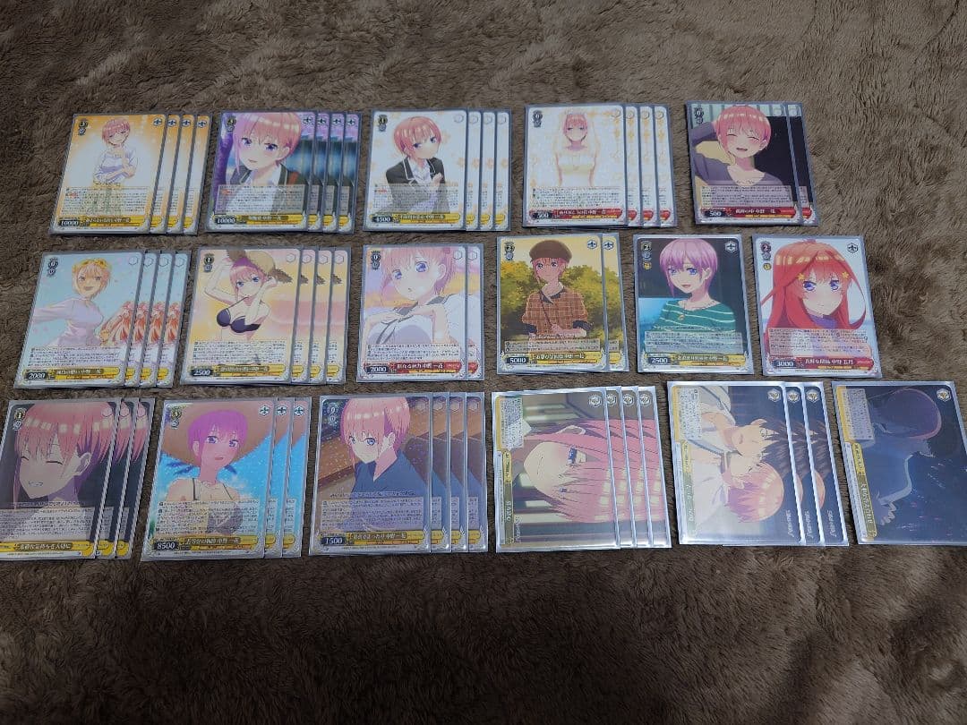 ヴァイスシュヴァルツ　五等分の花嫁　一花デッキ　パーツおまけ付 Vol.233 五等分の花嫁「一花デッキ」デッキレシピ紹介 ｜ ヴァイス